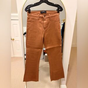 Brown Flared Jeans